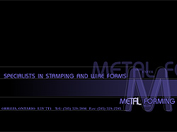 Cайт компании ACM Metal Forming