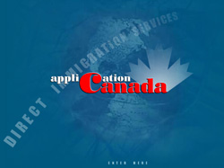 Cайт компании APPLICATION CANADA
