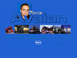 Разработка сайта BORIS AVAIAN
