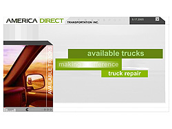 Разработка сайта компании AMERICA DIRECT history