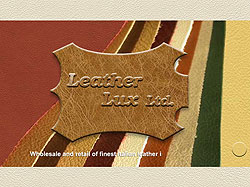 Разработка сайта компании LEATHER LUX